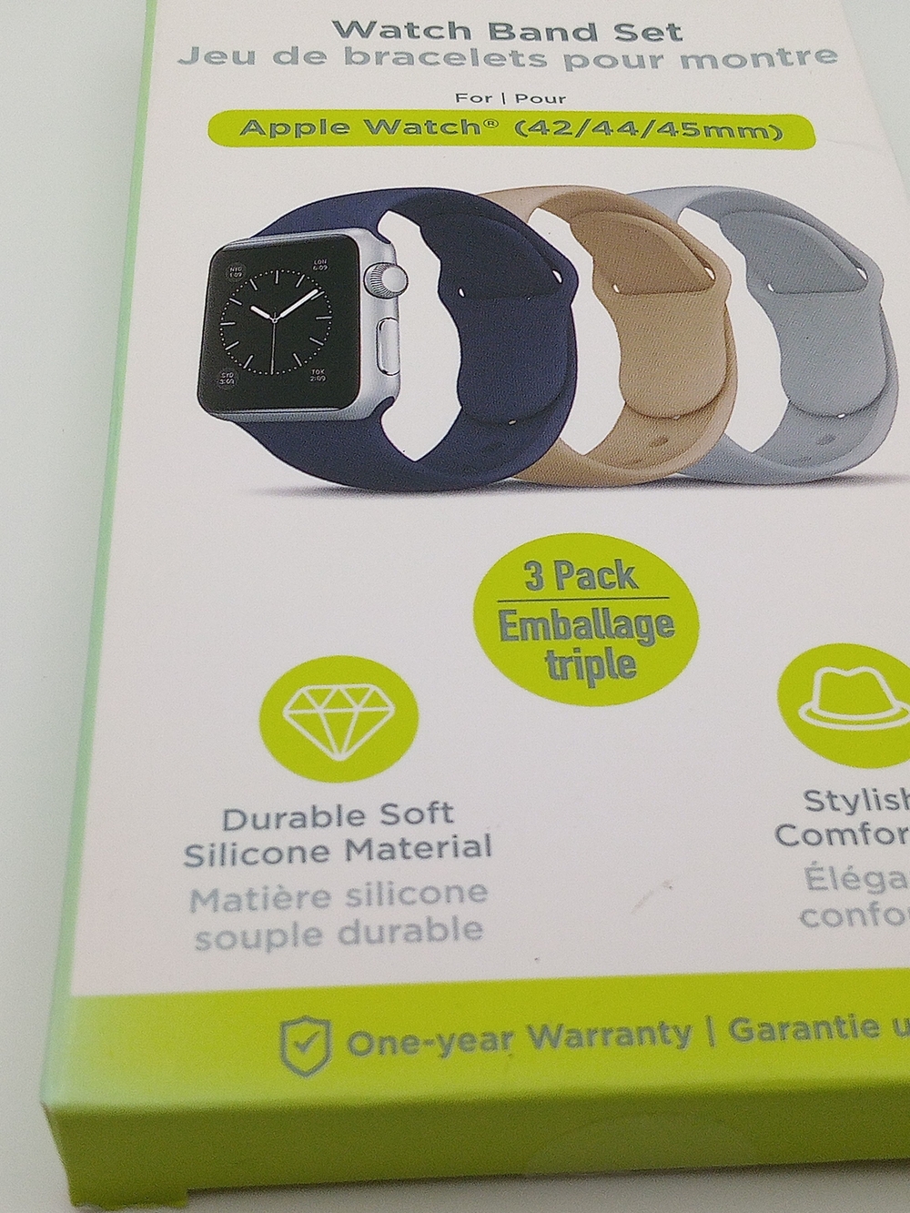 PureGear Soft‑Touch Apple Watch Band 3‑Pack – 42/44/45mm – NWT - Picture 9 of 12
